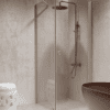 Shower enclosure Hietakari Forma 368, Sand frame, super bright glass Shower enclosure Hietakari Forma 368, Sand frame, super bright glass