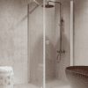 Shower enclosure Hietakari Forma 368, fixed wall + hinged door Shower enclosure Hietakari Forma 368, fixed wall + hinged door