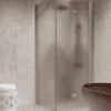 Shower enclosure Hietakari Forma 369, Sand frame, satin frosted glass Shower enclosure Hietakari Forma 369, Sand frame, satin frosted glass