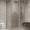 Shower enclosure Hietakari Forma 370, Sand frame, satin frosted glass Shower enclosure Hietakari Forma 370, Sand frame, satin frosted glass