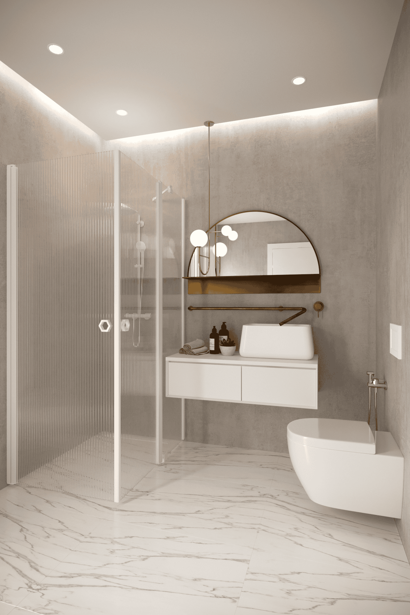 Shower enclosure Hietakari Forma 374, hinged door + hinged door with fixed part