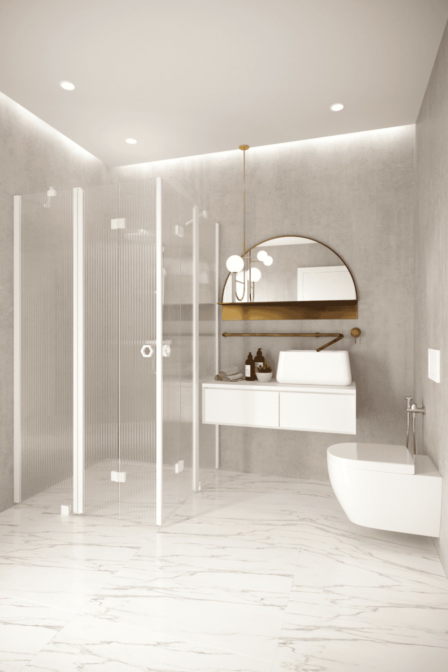 Shower enclosure Hietakari Forma 381, white frame, clear glass Shower enclosure Hietakari Forma 381, white frame, clear glass