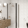 Shower enclosure Hietakari Infinia 251, fixed wall + hinged door – 5