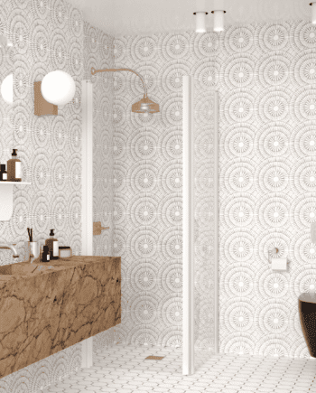 Shower enclosure Hietakari Infinia 255, hinged door + hinged door