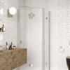 Shower enclosure Hietakari Infinia 259, aluminium frame, satin frosted glass Shower enclosure Hietakari Infinia 259, aluminium frame, satin frosted glass