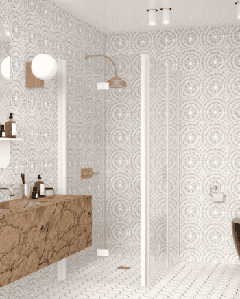 Shower enclosure Hietakari Infinia 261, folding door + folding door with fixed part