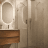 Shower enclosure Hietakari Vetro 542, chrome fittings, super bright glass