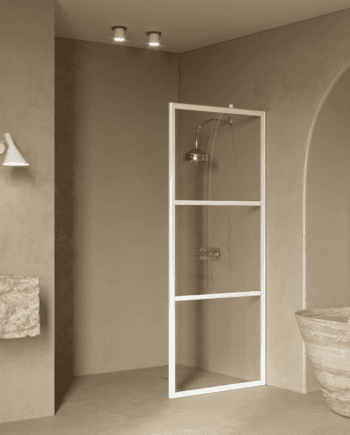 Fixed shower screen Hietakari Bläk 734 Tokyo