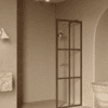 Fixed shower screen Hietakari Bläk 737 Paris, Mocha frame, clear glass Fixed shower screen Hietakari Bläk 737 Paris – 6