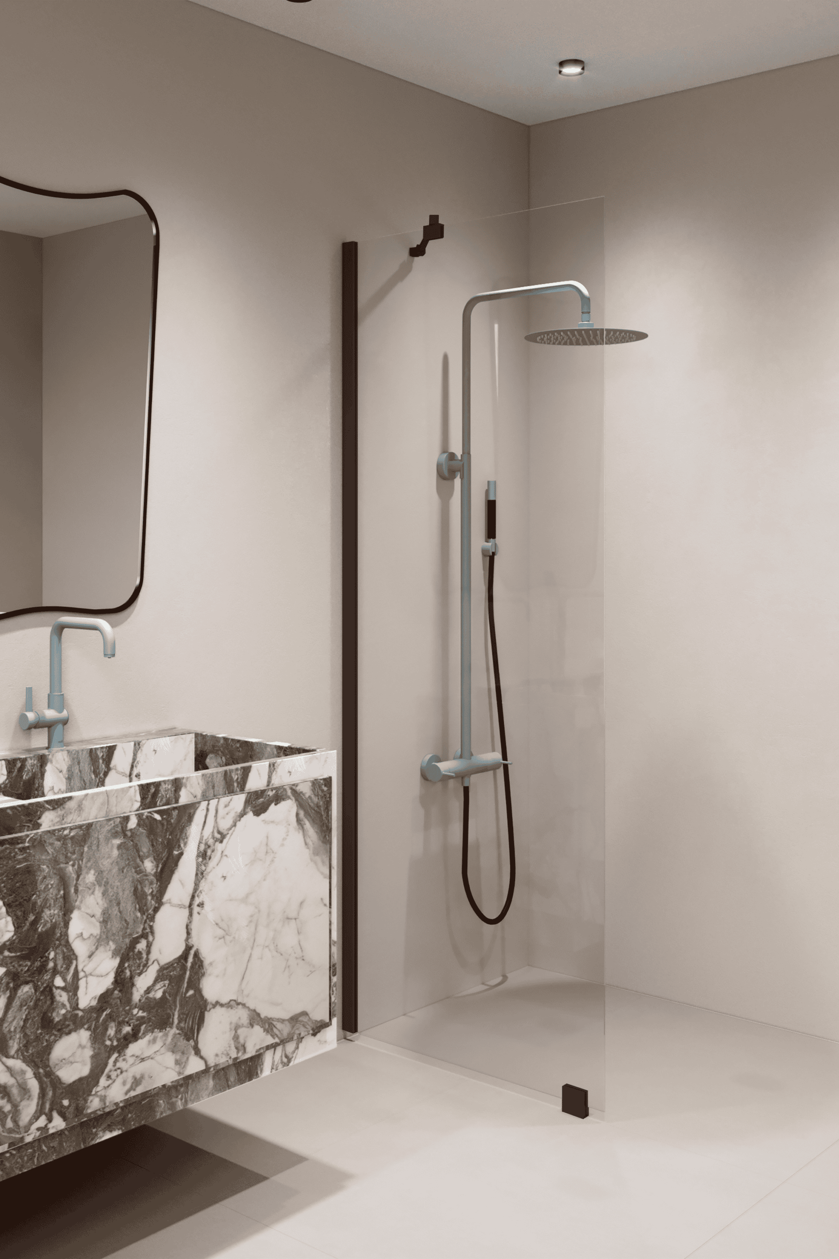 Fixed shower screen Hietakari Forma 301 – 8