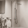 Fixed shower screen Hietakari Forma 301 – view 6 Fixed shower screen Hietakari Forma 301 – 6