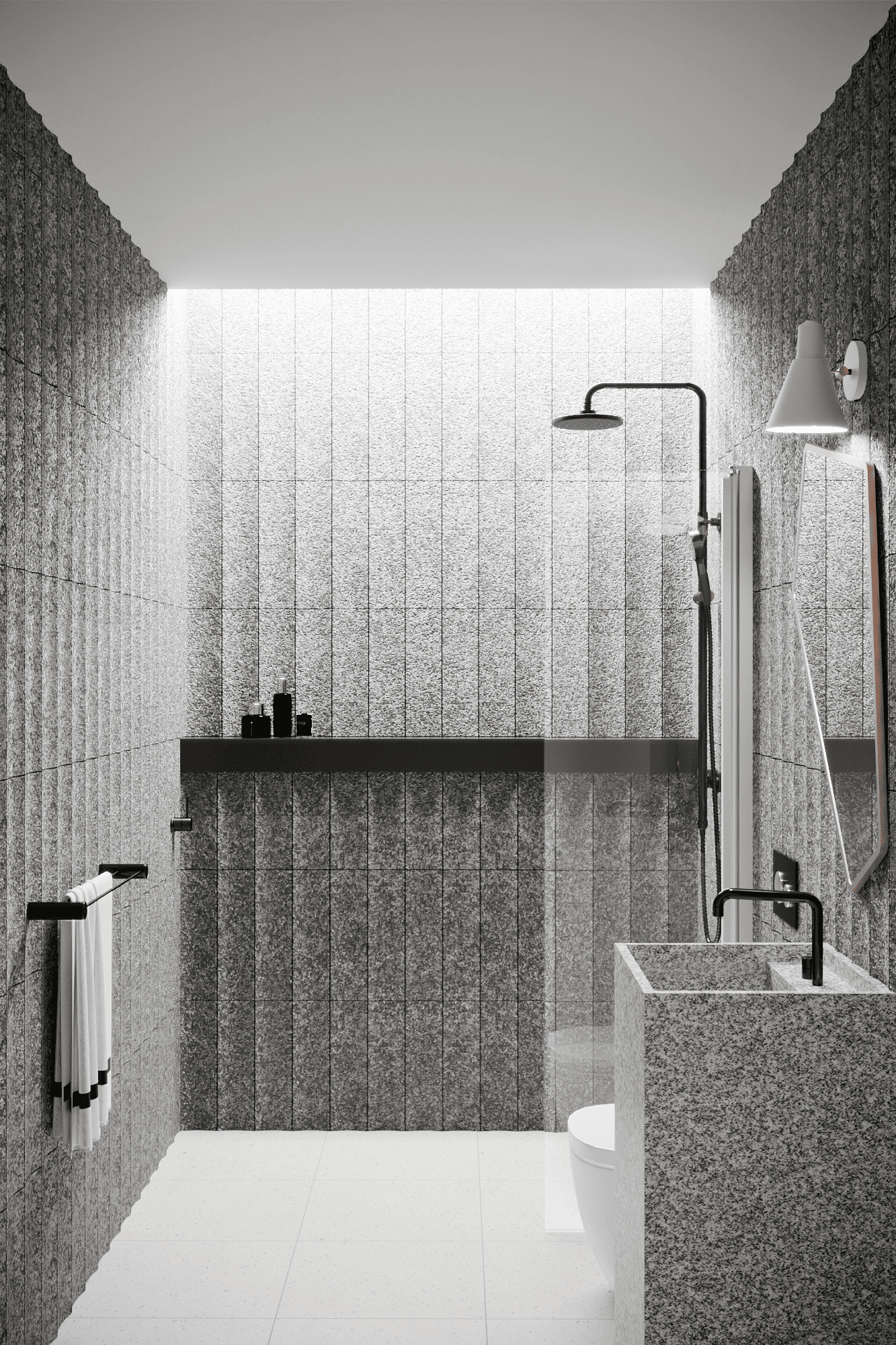 Hinged shower door Hietakari Infinia 212 – 4
