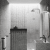 Folding shower screen Hietakari Infinia 213, white frame, Chinchilla patterned glass Folding shower screen Hietakari Infinia 213, white frame, Chinchilla patterned glass