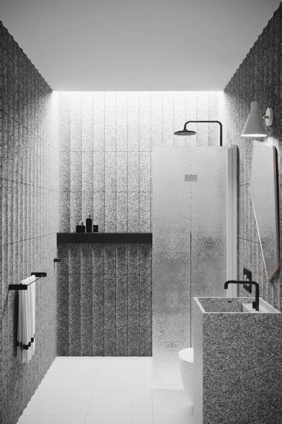 Folding shower screen Hietakari Infinia 213, white frame, Chinchilla patterned glass Folding shower screen Hietakari Infinia 213, white frame, Chinchilla patterned glass