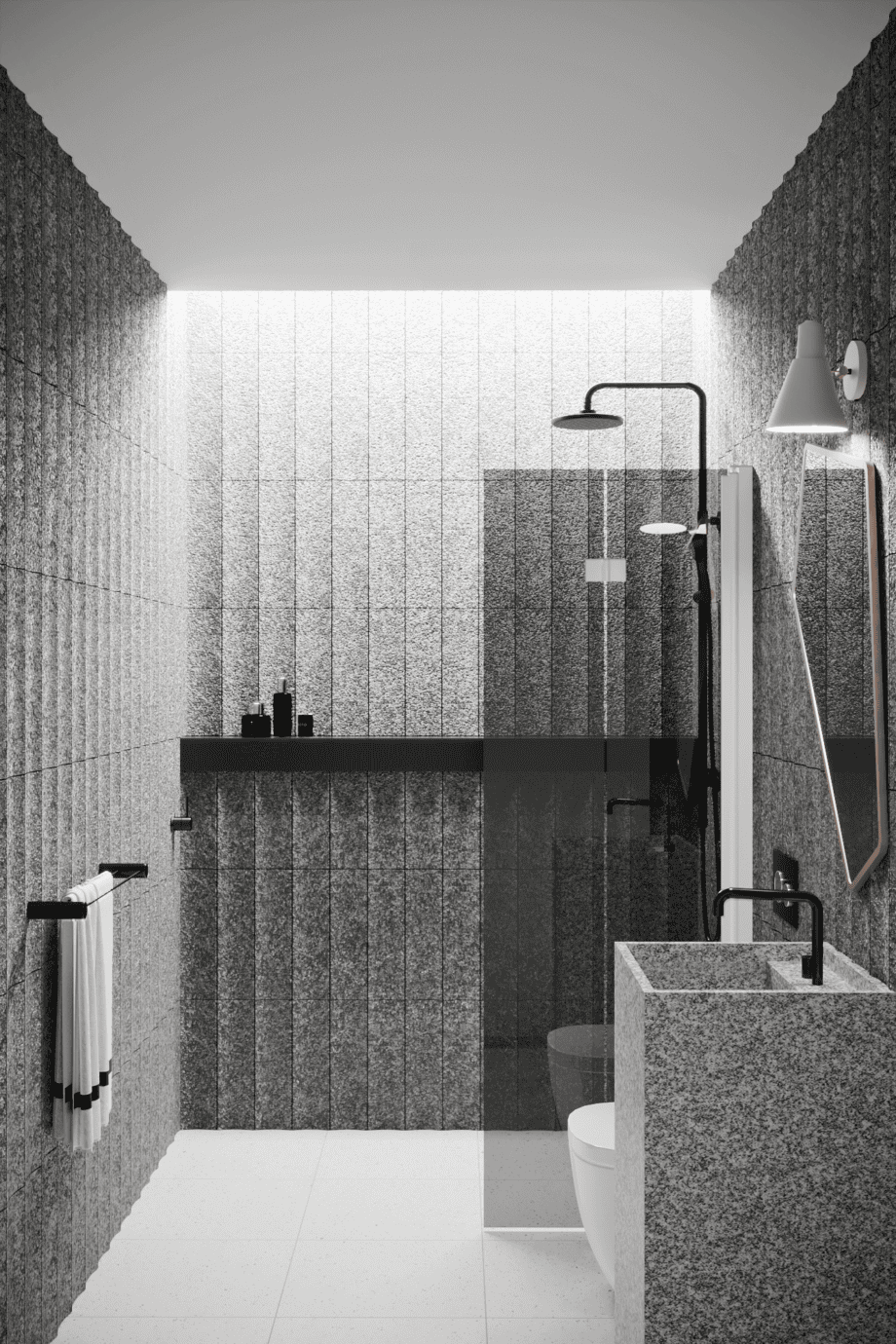 Folding shower screen Hietakari Infinia 213, white frame, grey tinted glass Folding shower screen Hietakari Infinia 213, white frame, grey tinted glass