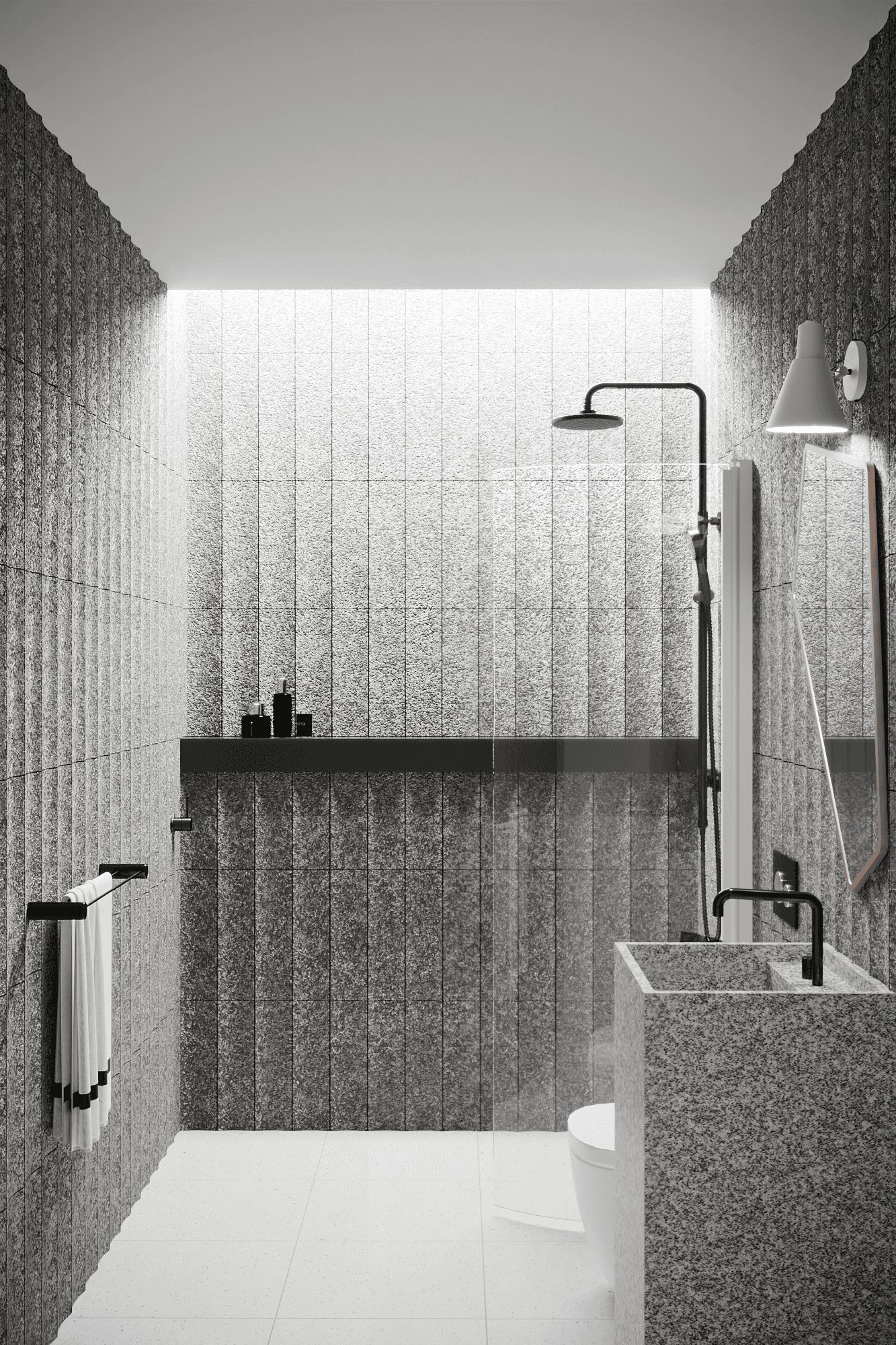 Curved hinged shower door Hietakari Infinia 222, white frame, clear glass Curved hinged shower door Hietakari Infinia 222, white frame, clear glass