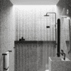 Curved folding shower screen Hietakari Infinia 223, black frame, clear glass Curved folding shower screen Hietakari Infinia 223 – 5