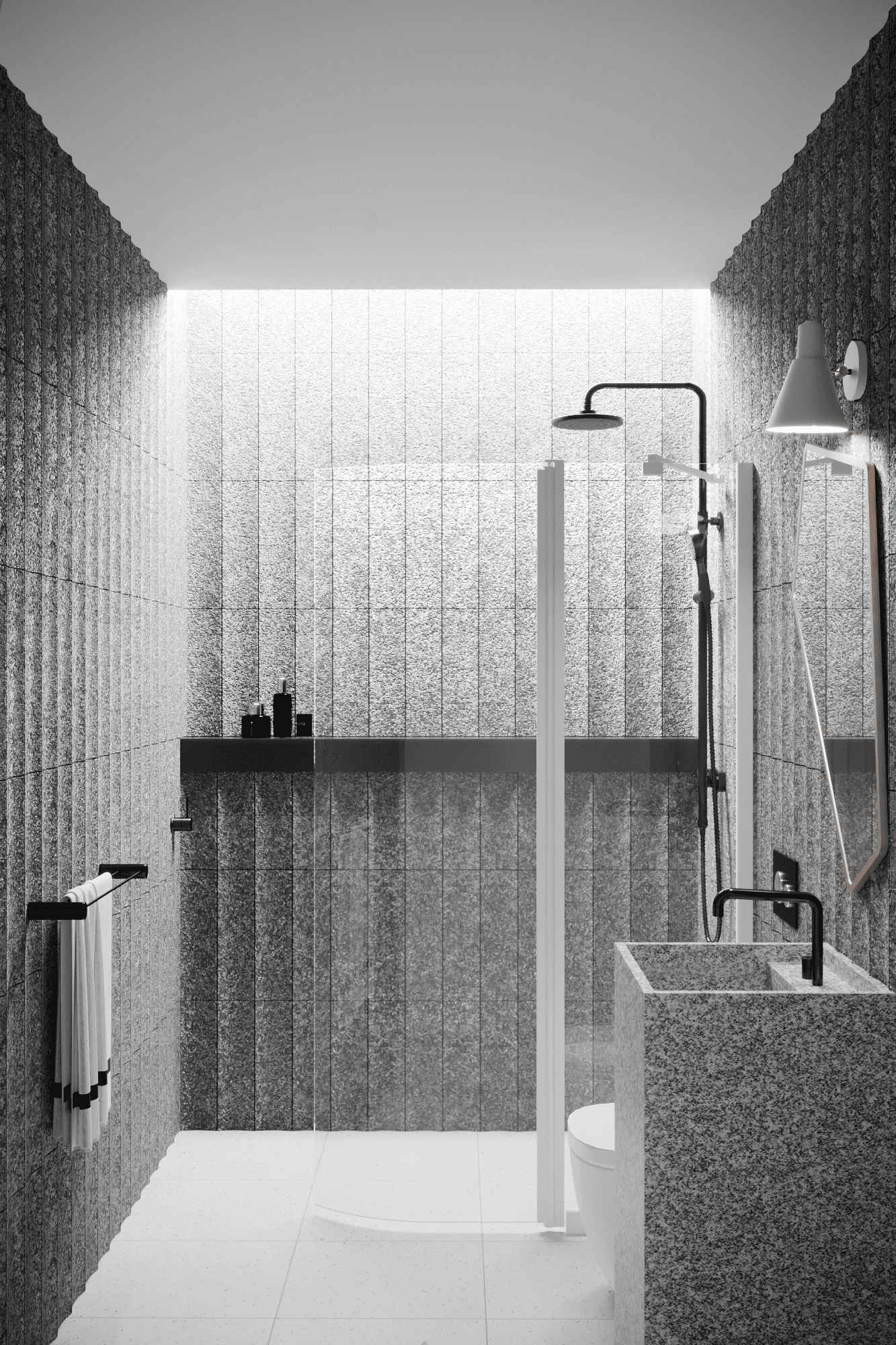 Curved hinged shower screen with fixed part Hietakari Infinia 224, white frame, clear glass Curved hinged shower screen with fixed part Hietakari Infinia 224, white frame, clear glass