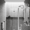 Curved folding shower screen with fixed part Hietakari Infinia 225, aluminium frame, clear glass Curved folding shower screen with fixed part Hietakari Infinia 225 – 4