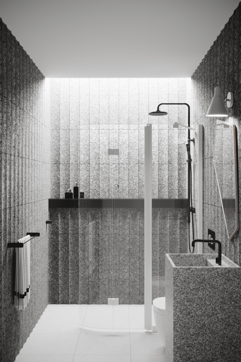 Curved folding shower screen with fixed part Hietakari Infinia 225, white frame, clear glass Curved folding shower screen with fixed part Hietakari Infinia 225, white frame, clear glass