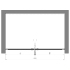 Alcove shower screen Hietakari Bläk 803 Shanghai – dimension drawing Alcove shower screen Hietakari Bläk 803 Shanghai, hinged door + hinged door – 2