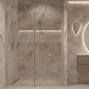 Alcove shower screen Hietakari Forma 325, folding door + folding door – view 5 Alcove shower screen Hietakari Forma 325, folding door + folding door – 5