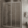 Alcove shower screen Hietakari Forma 464, fixed wall + fixed wall + sliding door + sliding door Alcove shower screen Hietakari Forma 464, fixed wall + fixed wall + sliding door + sliding door