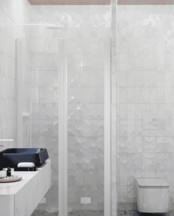 Alcove shower screen Hietakari Infinia 245, folding door + folding door