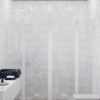 Alcove shower screen Hietakari Infinia 250, white frame, clear glass Alcove shower screen Hietakari Infinia 250, white frame, clear glass