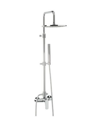 Shower column with mixer Emmevi Nicla 8900284, overhead Ø 250 mm