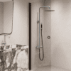 Hinged shower door Hietakari Forma 302 – view 8 Hinged shower door Hietakari Forma 302 – 8