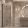 Folding shower door with wall magnet Hietakari Forma 383 – view 6 Folding shower door with wall magnet Hietakari Forma 383 – 6