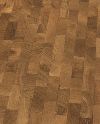 End Grain Flooring Oak Markant, English bond, 10 mm, block 20 x 60 mm