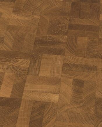 End Grain Flooring Oak Natur, basket weave, 18 mm, block 20 x 60 mm