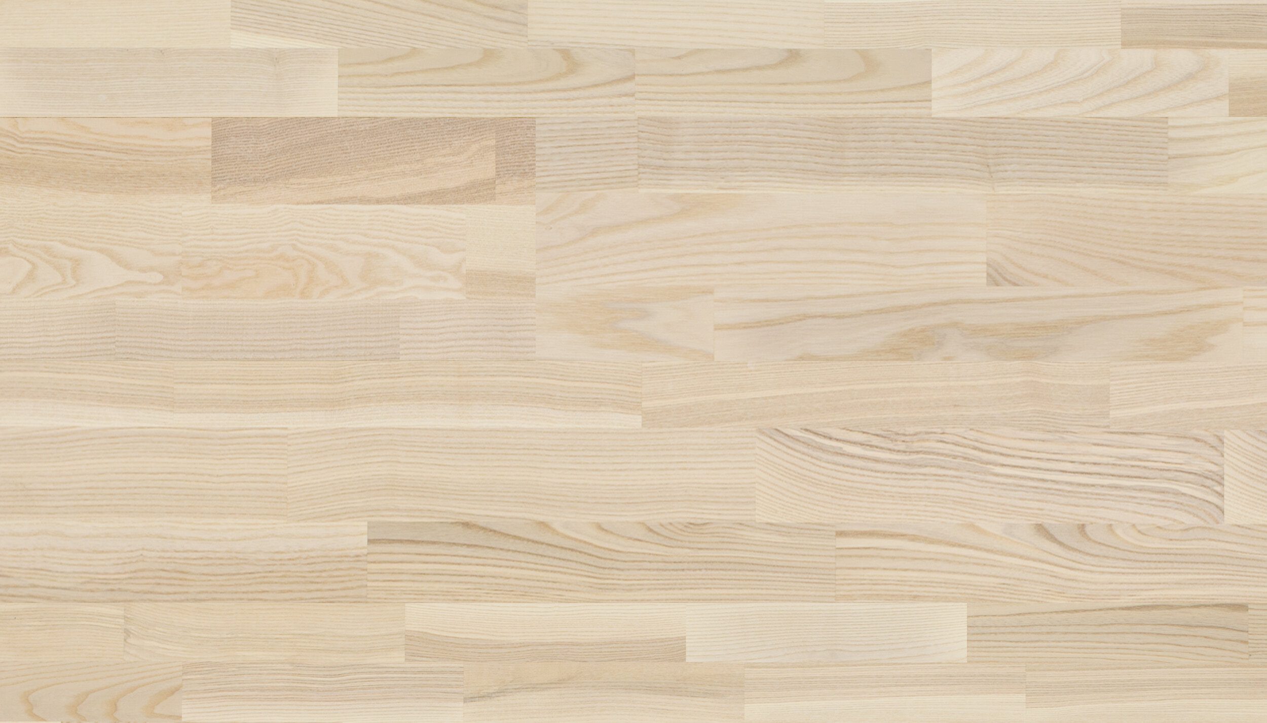 Engineered Ash Flooring 3-Strip Esta Elegant White matt lacquered – 3