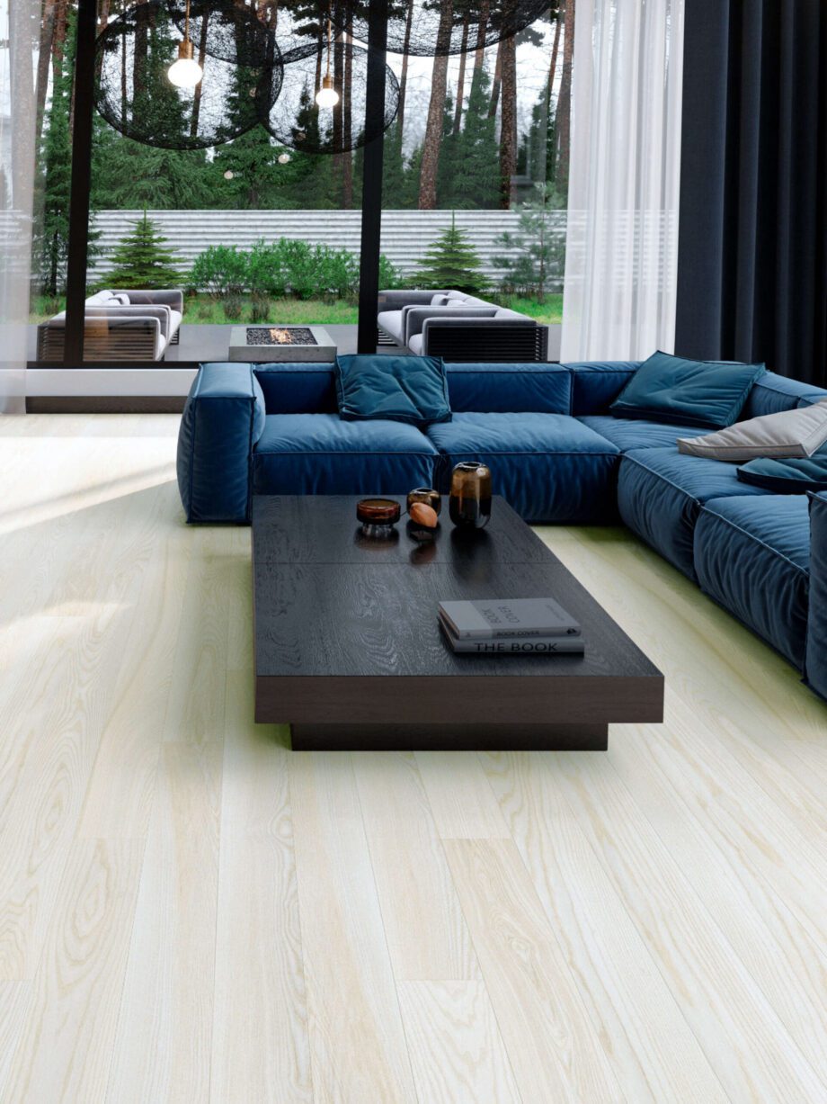 Engineered Ash Flooring Esta Elegant Bianco Perla extra matt lacquered – 3