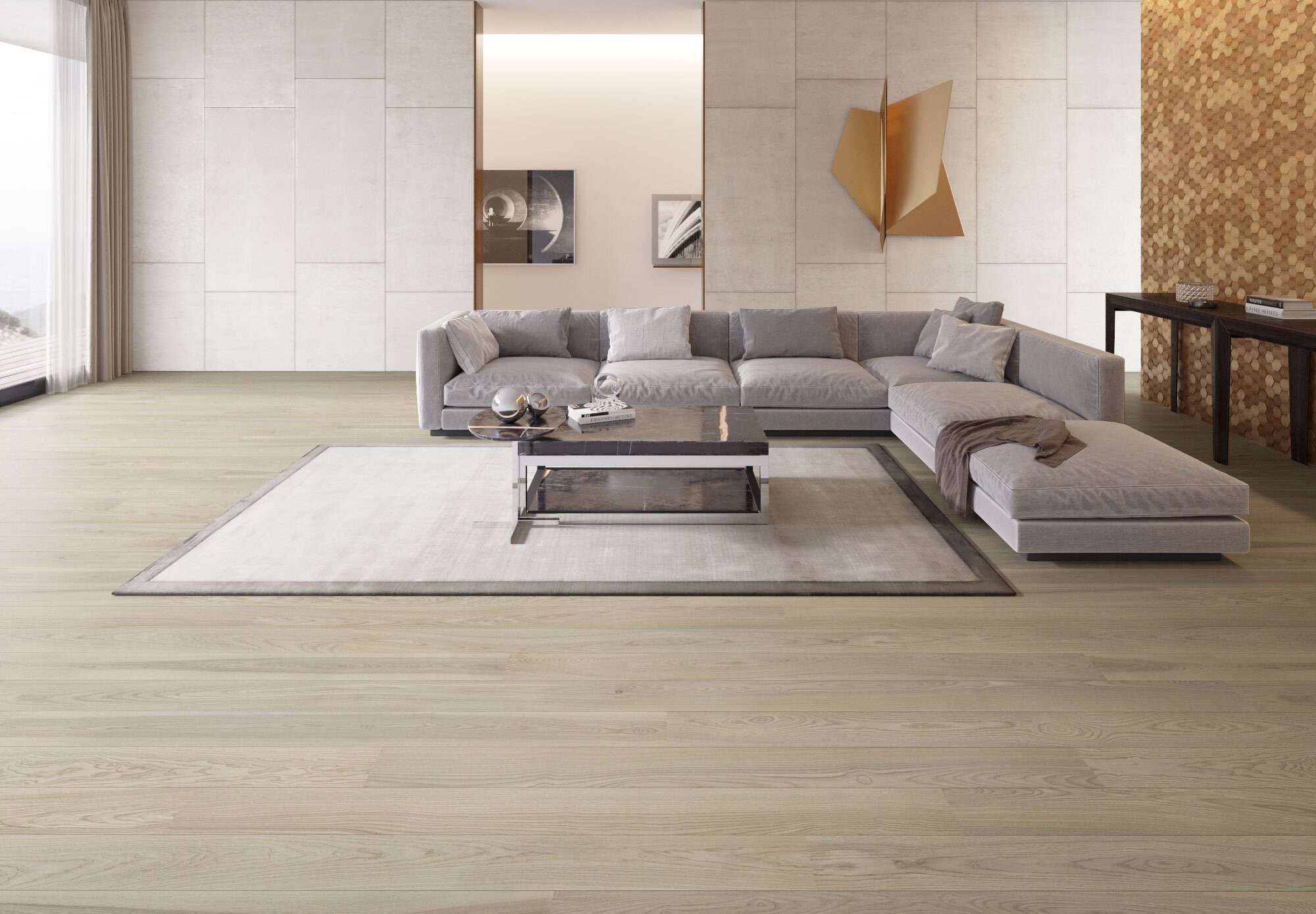 Engineered Ash Flooring Esta Elegant Sandstone Original 180 mm extra matt lacquered – 3