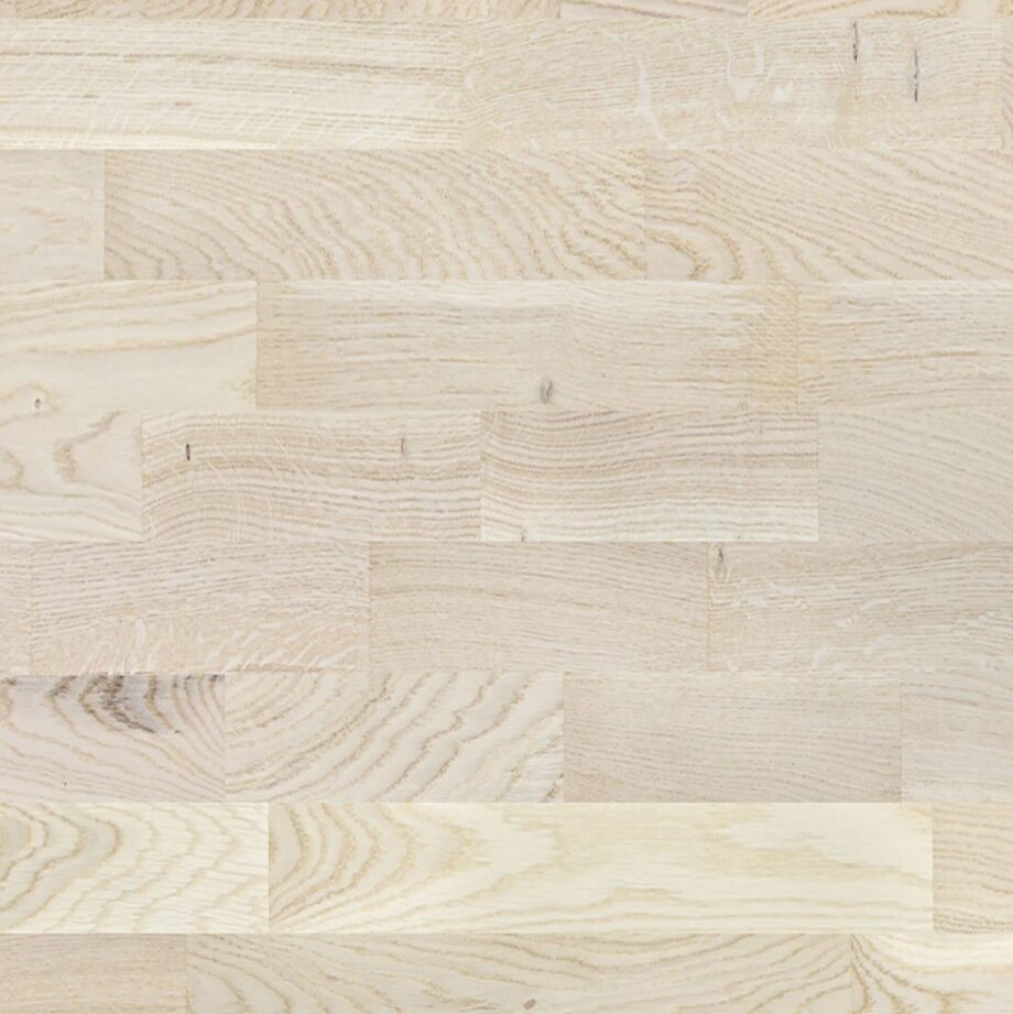 Engineered Oak Flooring 3-Strip Esta Promo White extra matt lacquered Engineered Oak Flooring 3-Strip Esta Promo White extra matt lacquered