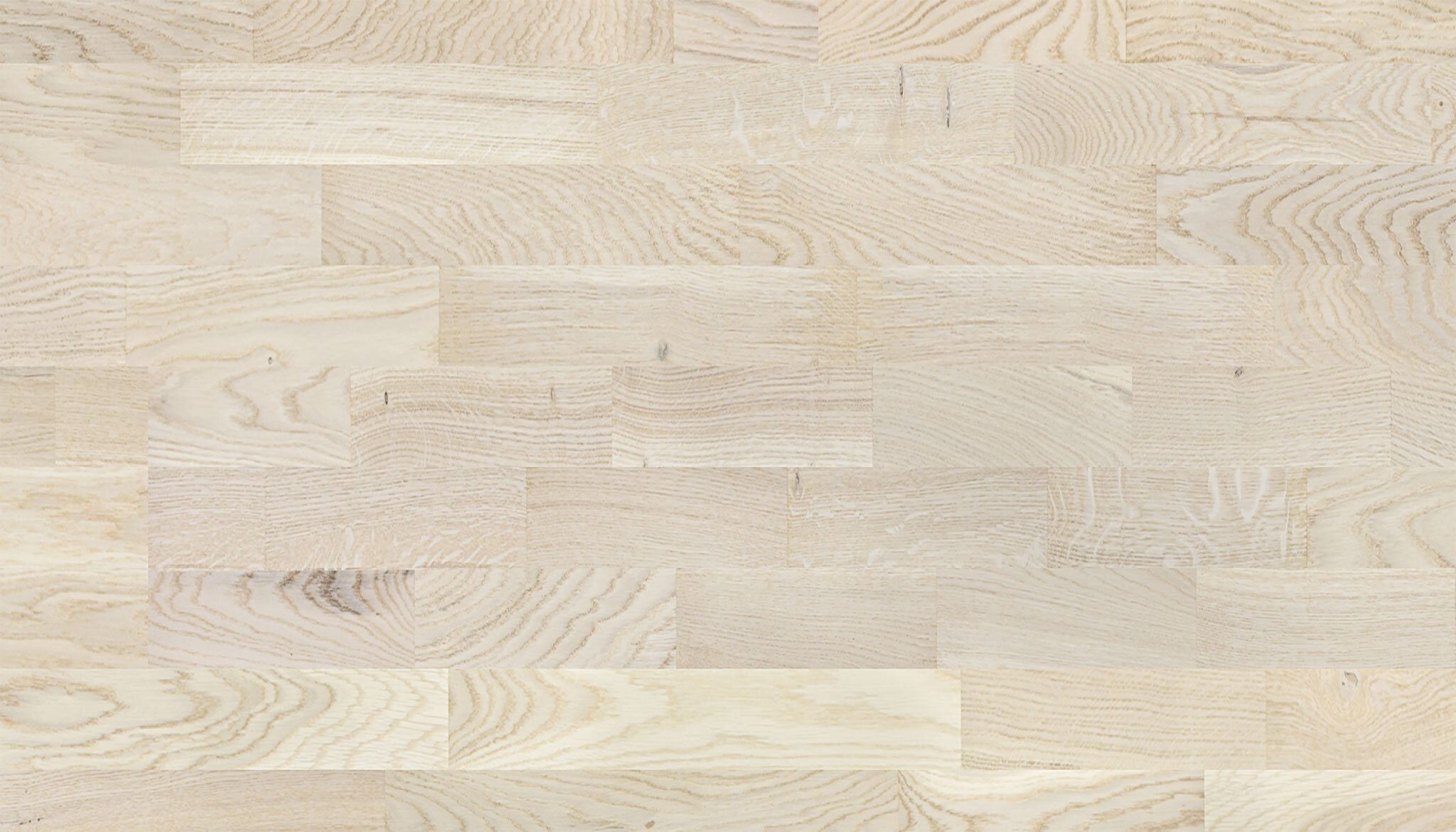 Engineered Oak Flooring 3-Strip Esta Promo White extra matt lacquered – 2