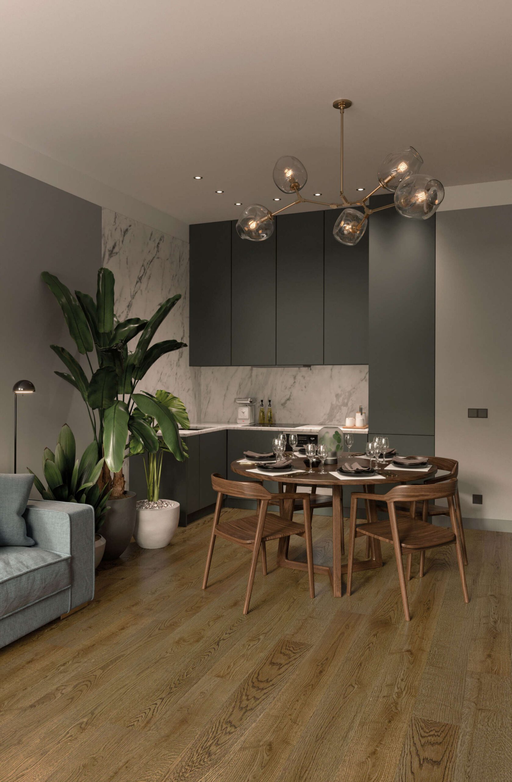 Engineered Oak Flooring Esta AB Stavanger extra matt lacquered – 3