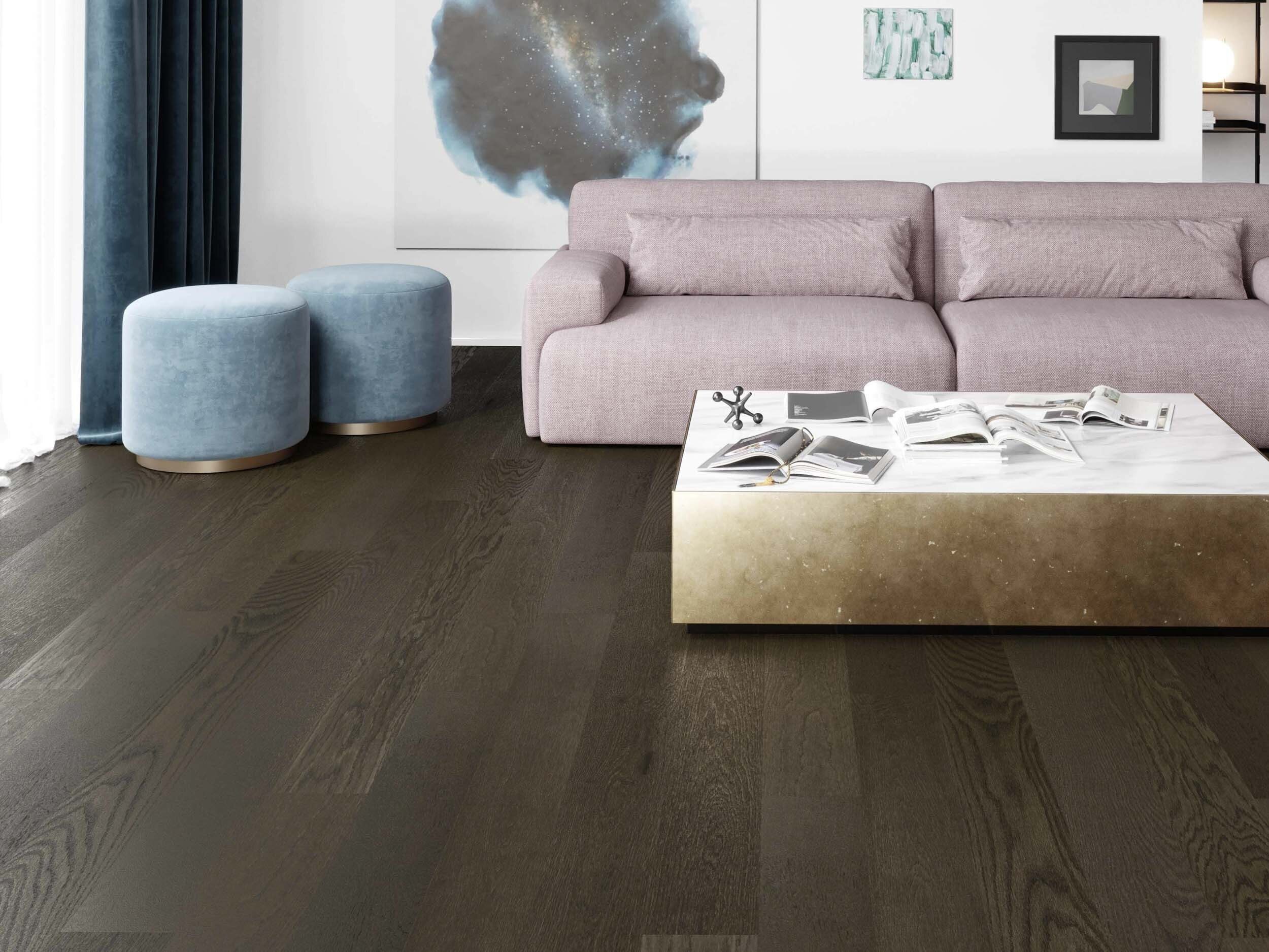 Engineered Oak Flooring Esta BC Tobacco Brown matt lacquered – 3