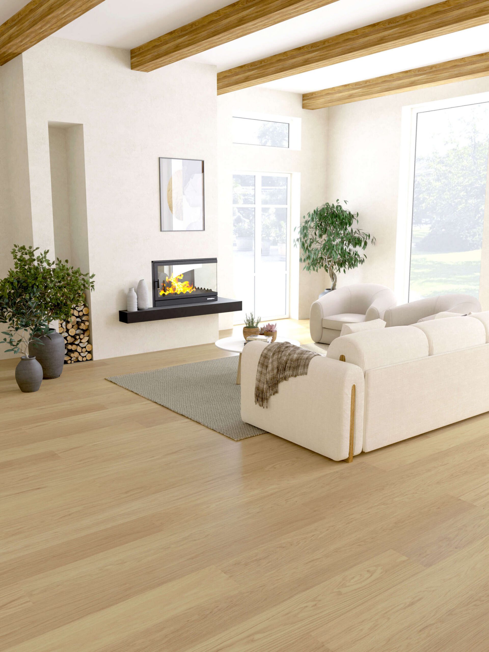 Engineered Oak Flooring Esta Nova Eco Elite Pure Line 202 mm bevelled extra matt lacquered – 3