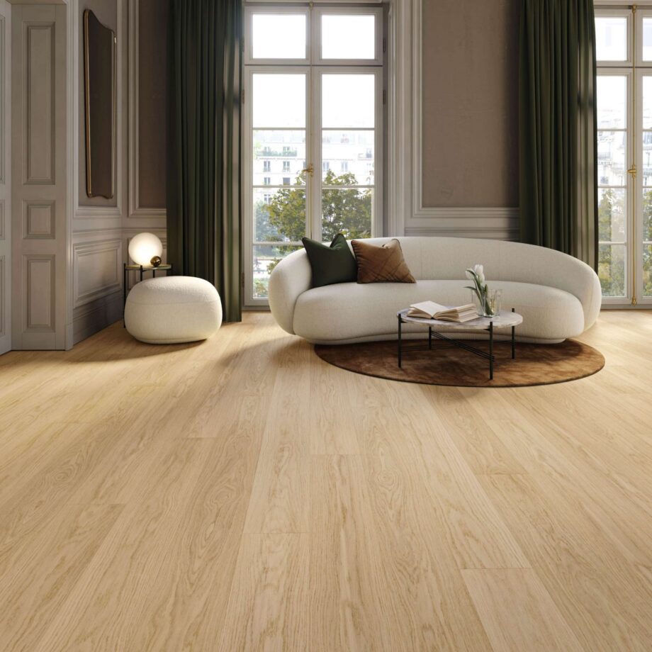Engineered Oak Flooring Esta Nova Eco Elite Pure Line 202 mm unbevelled extra matt lacquered – in an interior Engineered Oak Flooring Esta Nova Eco Elite Pure Line 202 mm unbevelled extra matt lacquered – 3