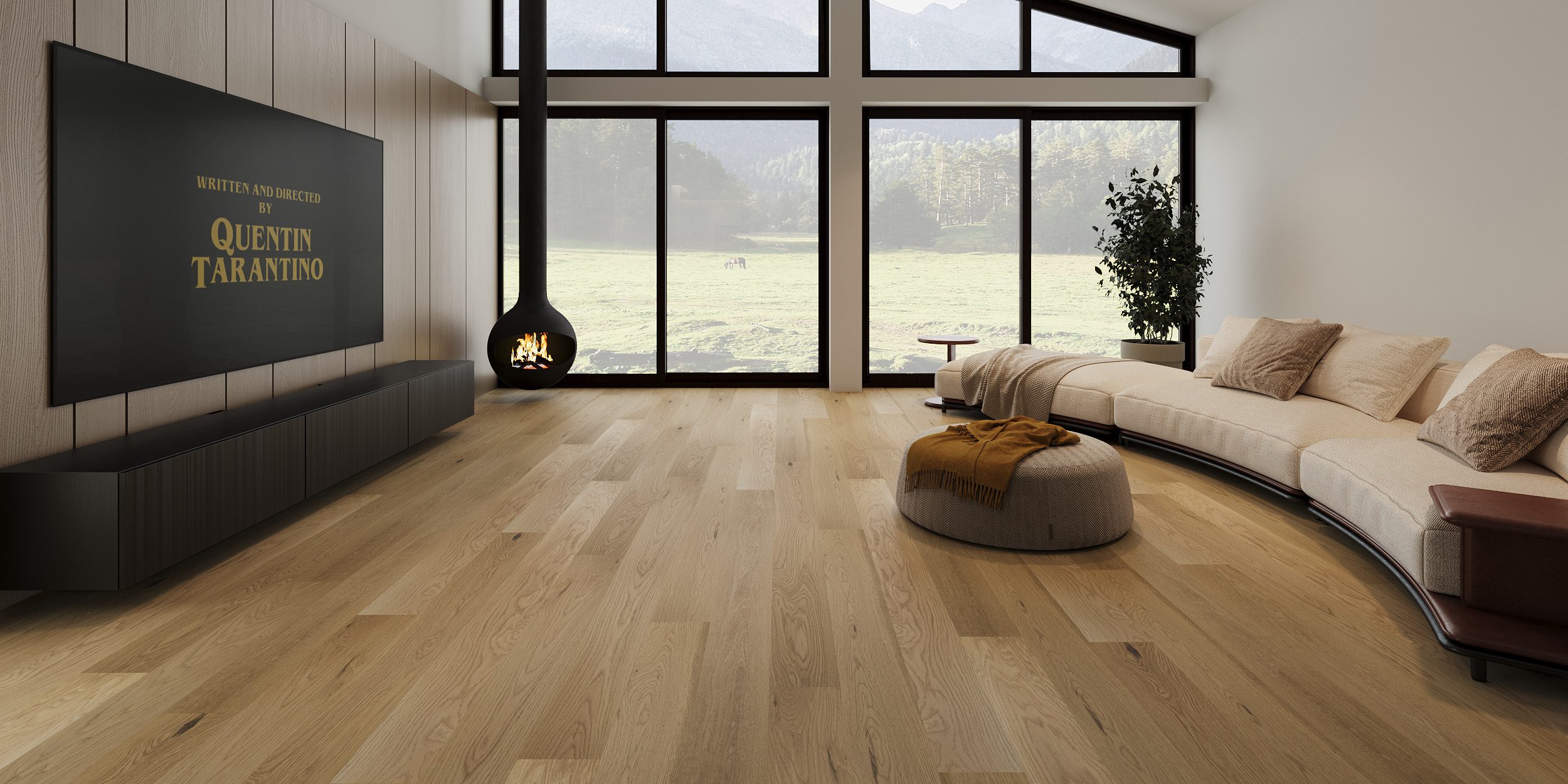 Engineered Oak Flooring Esta Vivid Beige extra matt lacquered – 3
