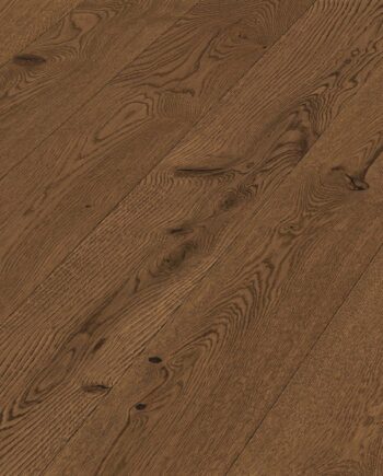 Floorboards Oak Rustic 2-layer, bevelled, brown oiled