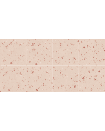 Värviline terrazzo-mustriga keraamiline plaat Dune Fragmenta Coral