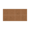 Värviline terrazzo-mustriga keraamiline plaat Dune Fragmenta Terracota