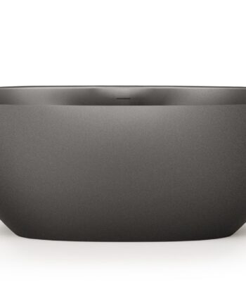 Freestanding Bath PAA PERLA 175 175x76 cm, Black Graphite