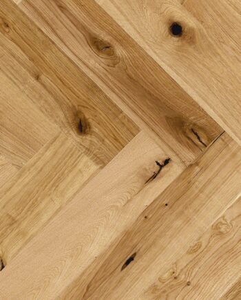 Herringbone floor Barlinek Oak Raisins beveled brushed matt lacquered
