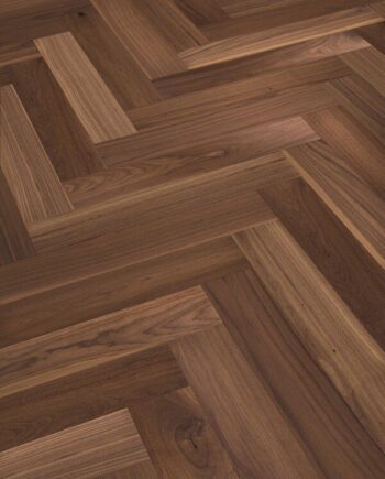 Herringbone flooring  Amerikkalainen pähkinäMeister PS500 American Walnut Lively brushed, matt lacquered